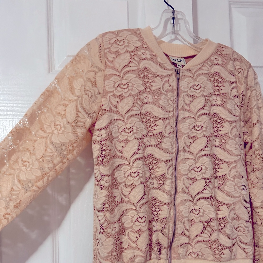 HIP brand Lace Jacket with Zipper